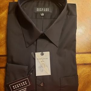 NWT Bergamo New York long sleeve dress shirt